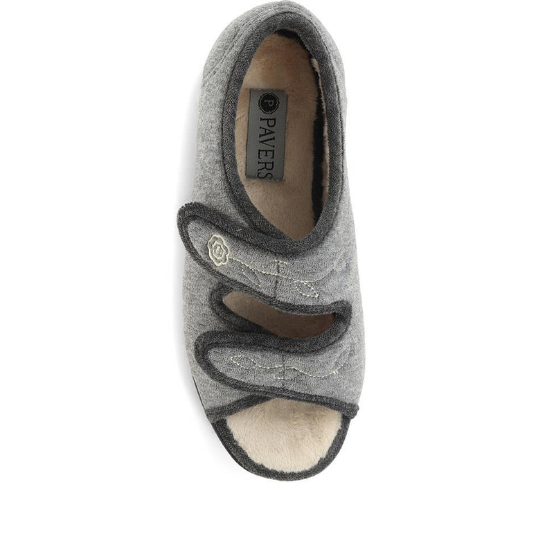 Adjustable Touch-Fasten Slippers - QING35001 / 321 644