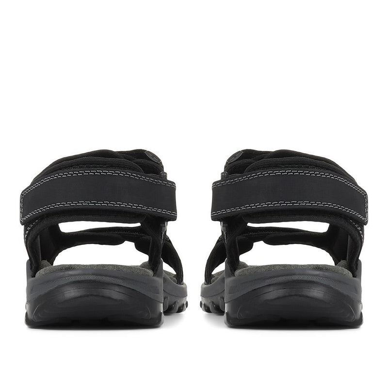 Adjustable Leather Walking Sandals - DDIN35007 / 321 538