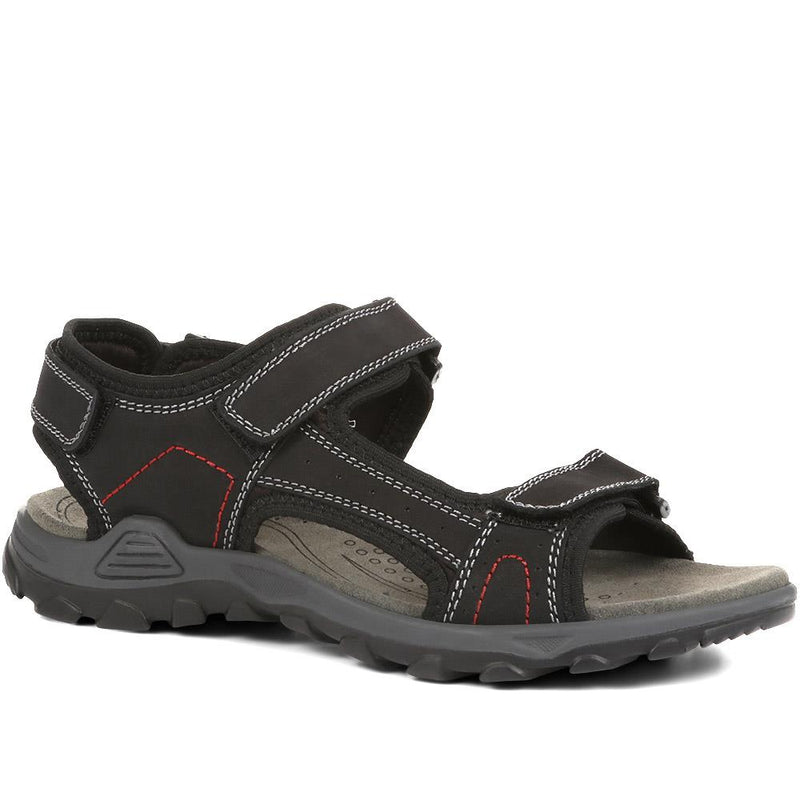 Adjustable Leather Walking Sandals - DDIN35007 / 321 538