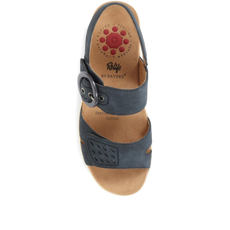 Adjustable Wedge Sandals - CENTR35017 / 321 674