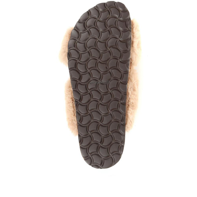 Totto Faux Fur Slider Slippers - TOTTO / 321 669