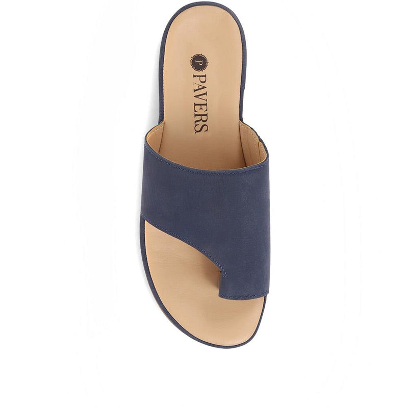Leather Toe Post Sandals - NAP35029 / 322 950