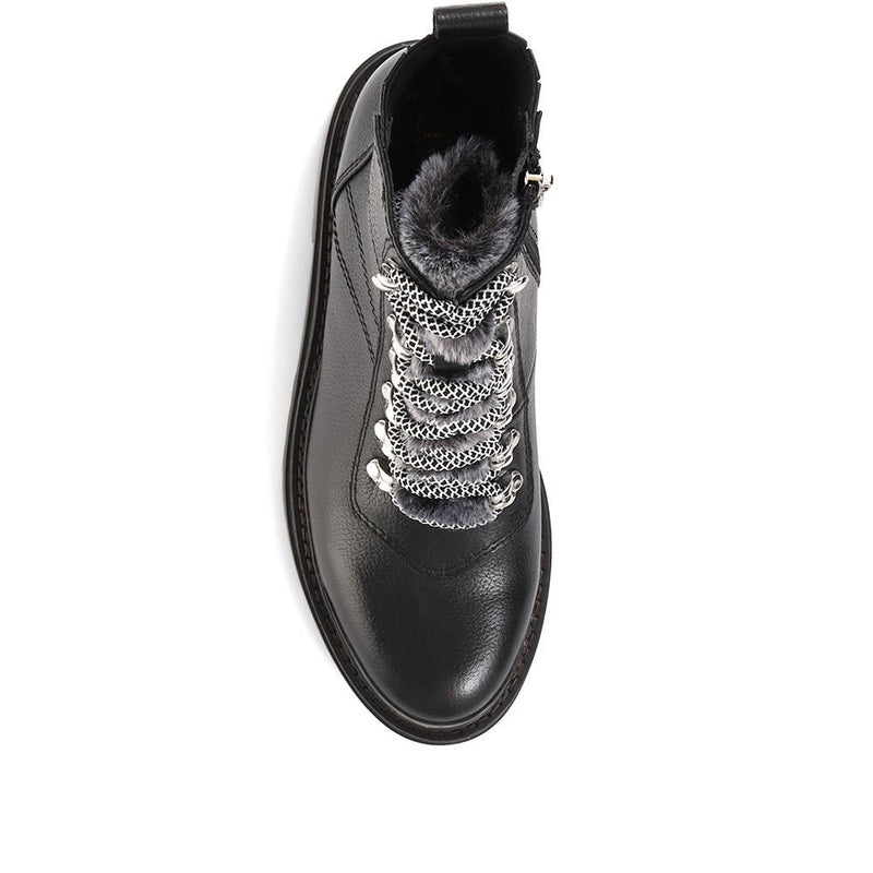 Susanna Leather Hiker Boots - SUSANNA / 322 841