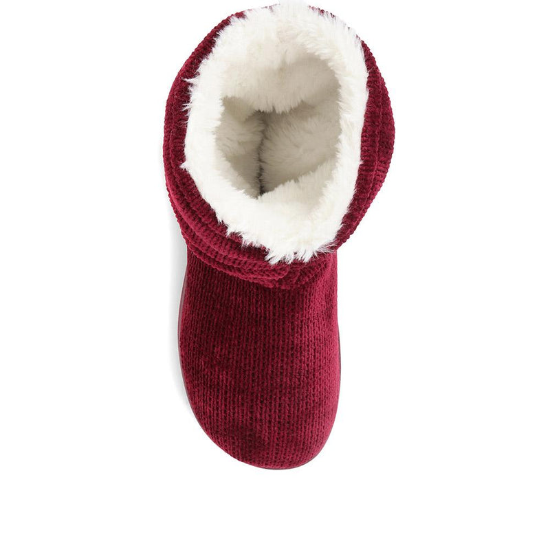 Knitted Slipper Boots - QING36025 / 322 966