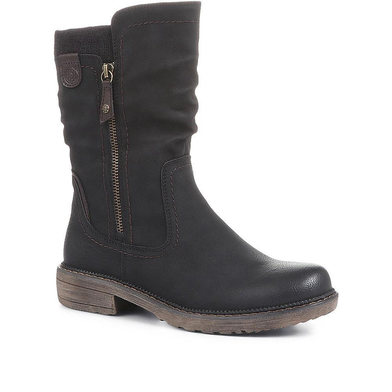 Ruched Calf Boots - CENTR36089 / 322 658