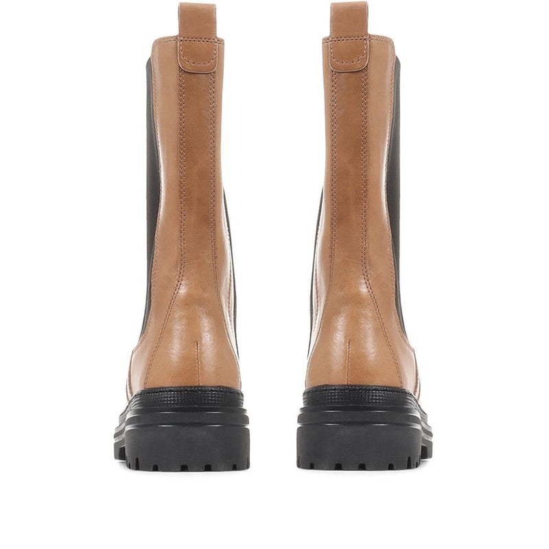 Gaby Tall Leather Chelsea Boots - GAB36508 / 322 691