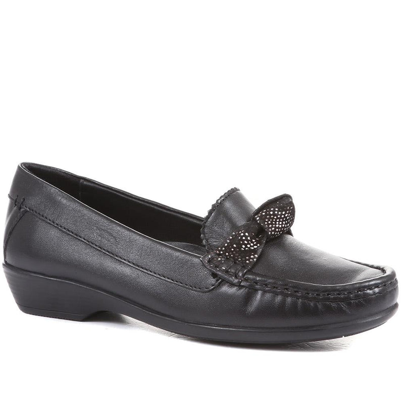 Slip On Leather Loafers - NAP36003 / 323 054