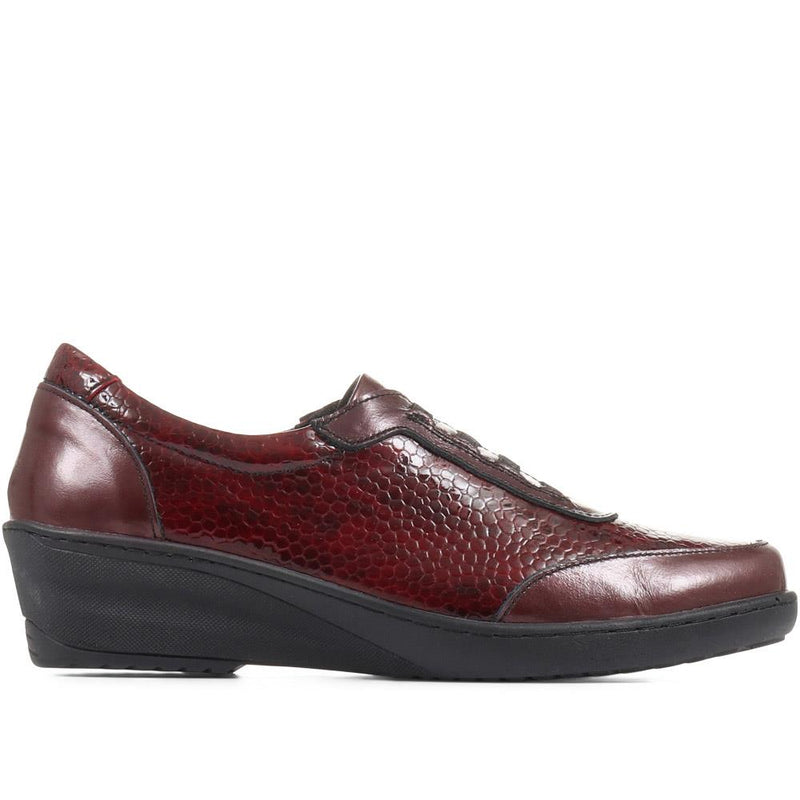 Leather Slip-On Shoes - LUCK36005 / 322 918
