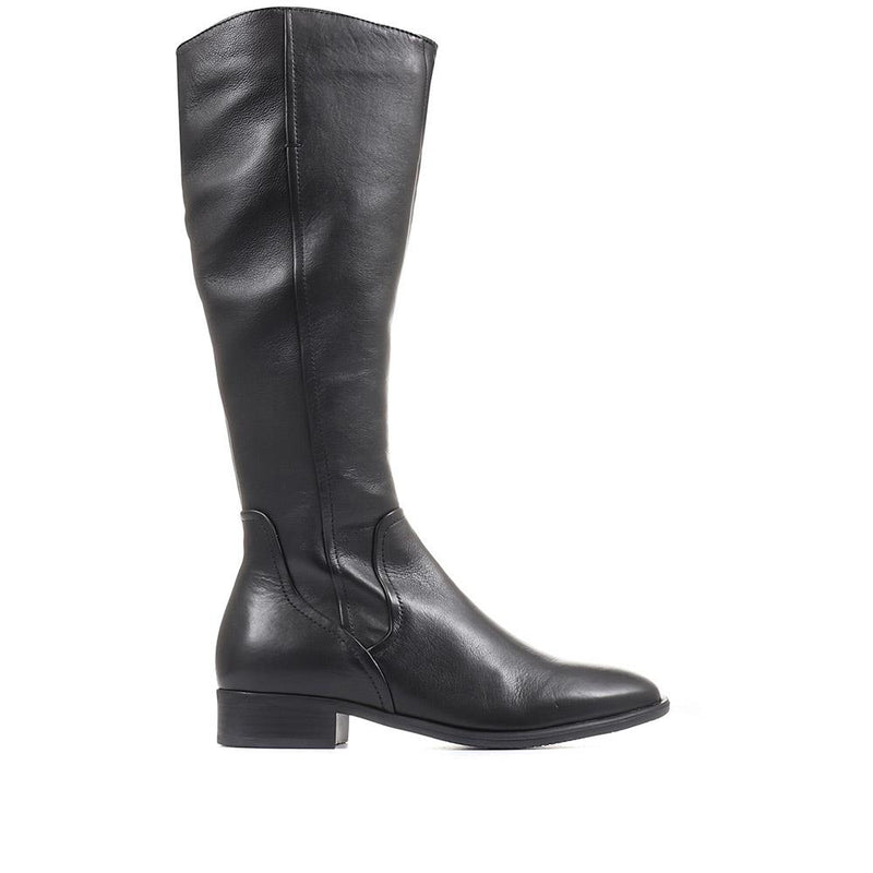 Sabina-01 Leather Knee High Boots - SINO36021 / 322 845