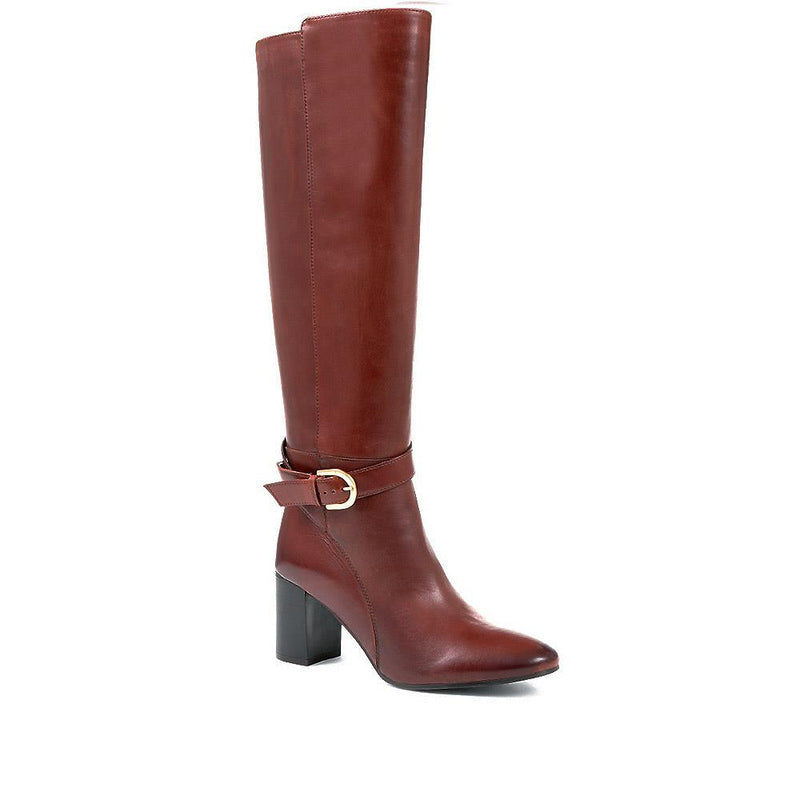 Giovana Leather Knee-High Boots - GIOVANA / 322 807