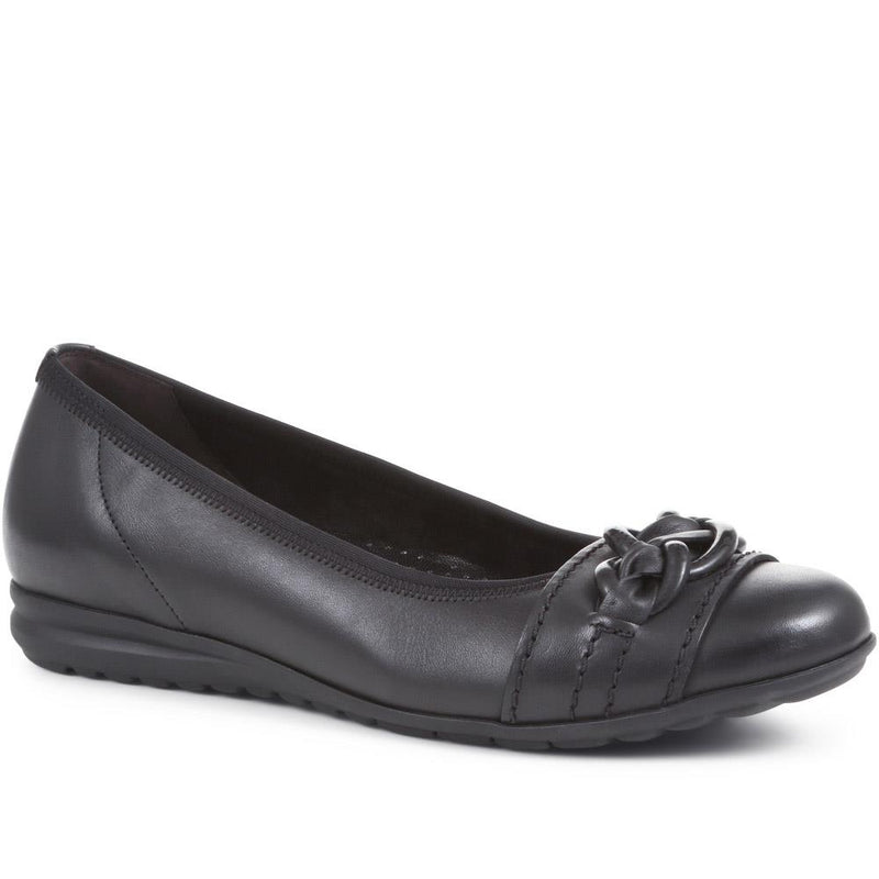 Sigrid Leather Ballet Flats - GAB36541 / 323 035