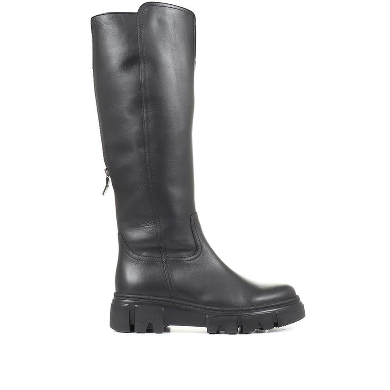 Juan Leather Knee High Boots - GAB34521 / 321 164