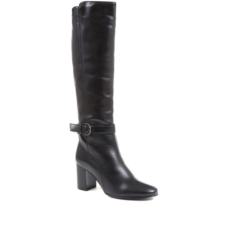 Giovana Leather Knee High Boots - GIOVANA / 322 807