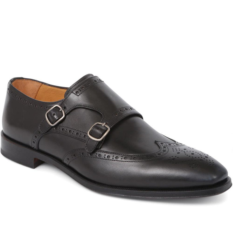 Chilton Leather Double Strap Monk Shoes - CHILTON / 323 782