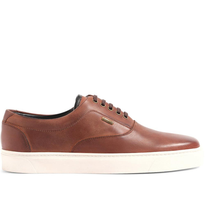 Waterproof Leather Trainers - HARROGATE / 323 411