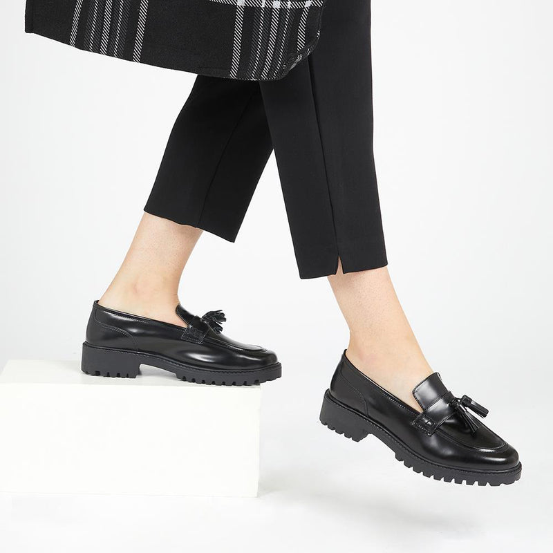 Love Chunky Leather Loafers - LOVE / 322 266