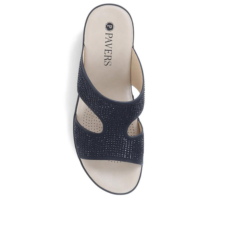 Wedge Mule Sandals - BAIZH37003 / 323 455