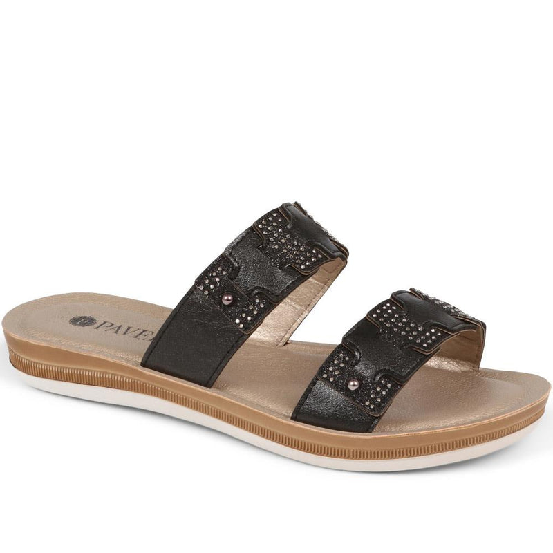 Two Strap Mule Sandals - INB37035 / 323 595