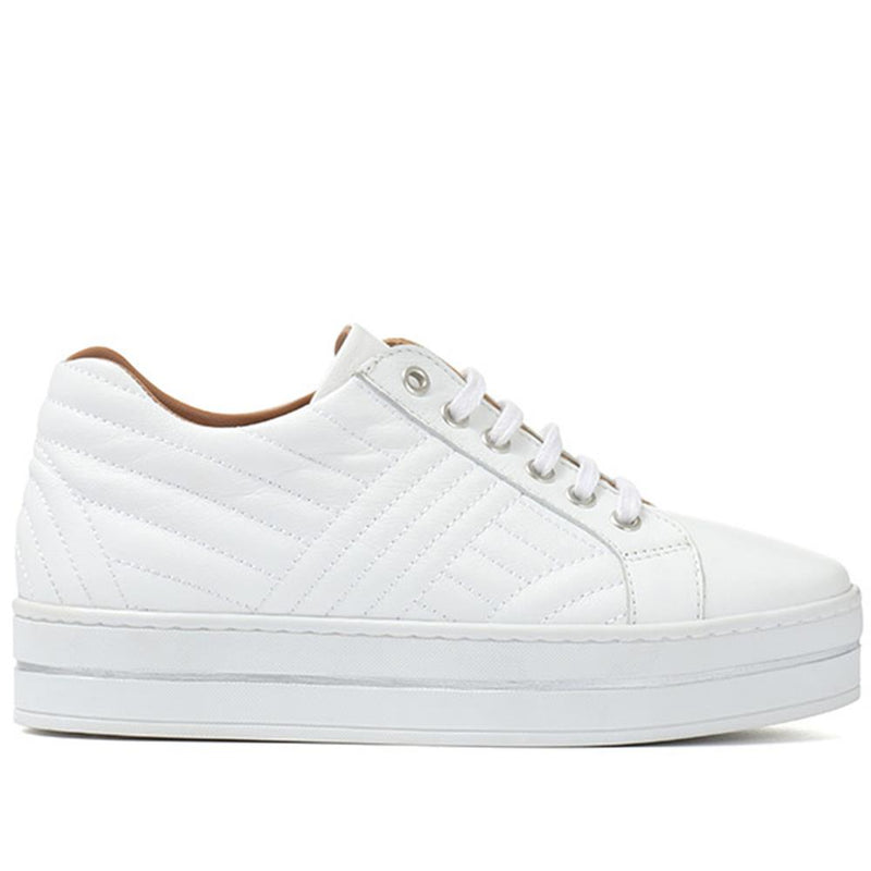 Amira Leather Platform Trainers - AMIRA / 318 440