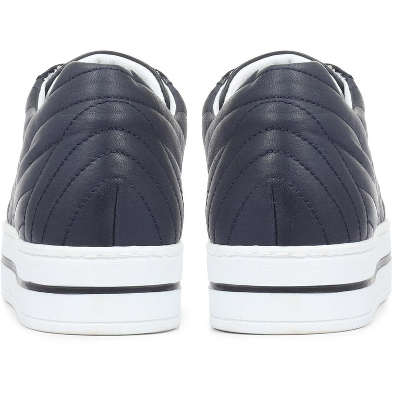 Amira Leather Platform Trainers - AMIRA / 318 440