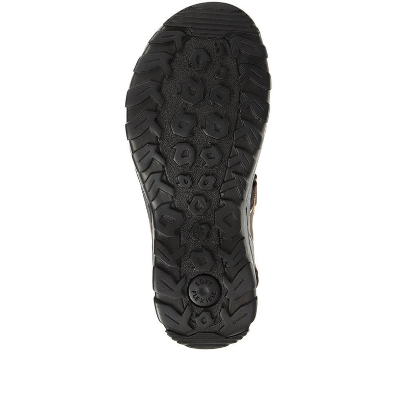 Men's Leather Walking Sandals - DDIN35009 / 321 539