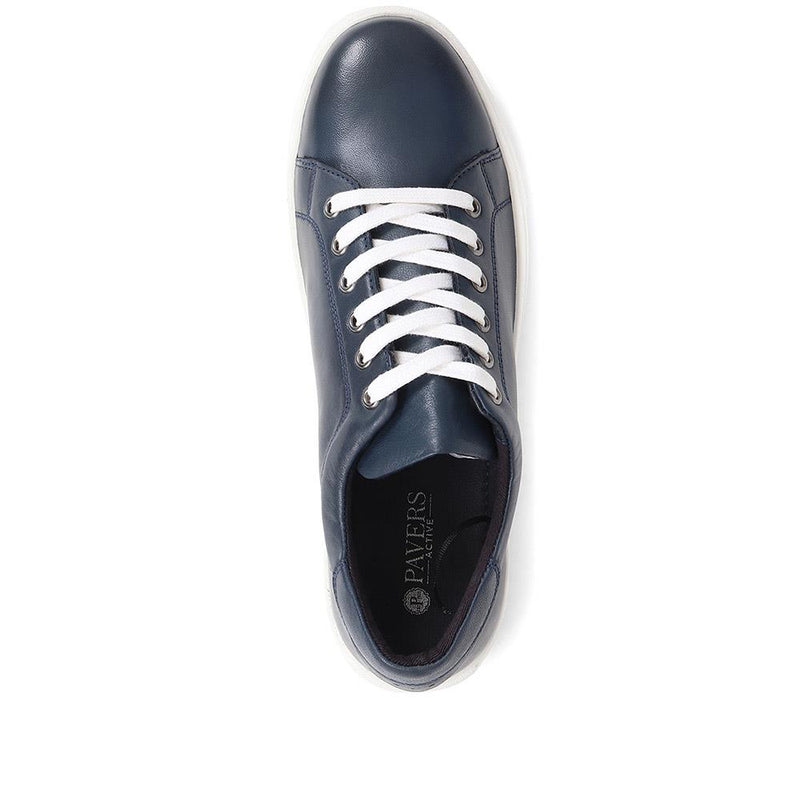 Lace-up Leather Trainers - JFOOT37003 / 323 577