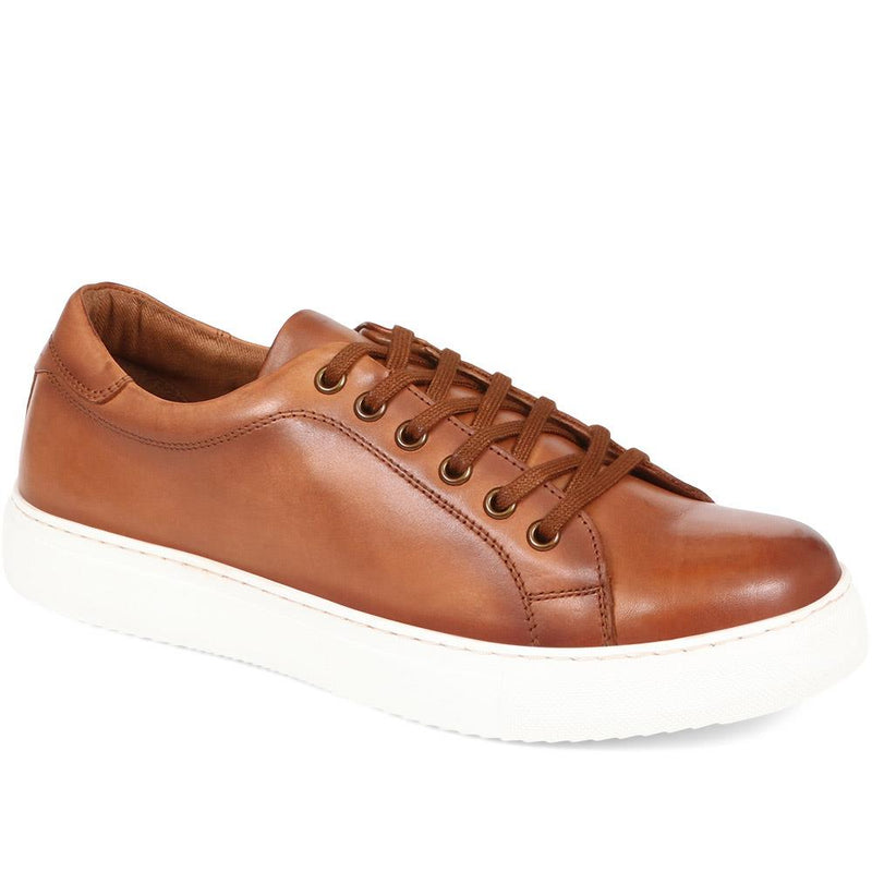 Lace-up Leather Trainers - JFOOT37003 / 323 577