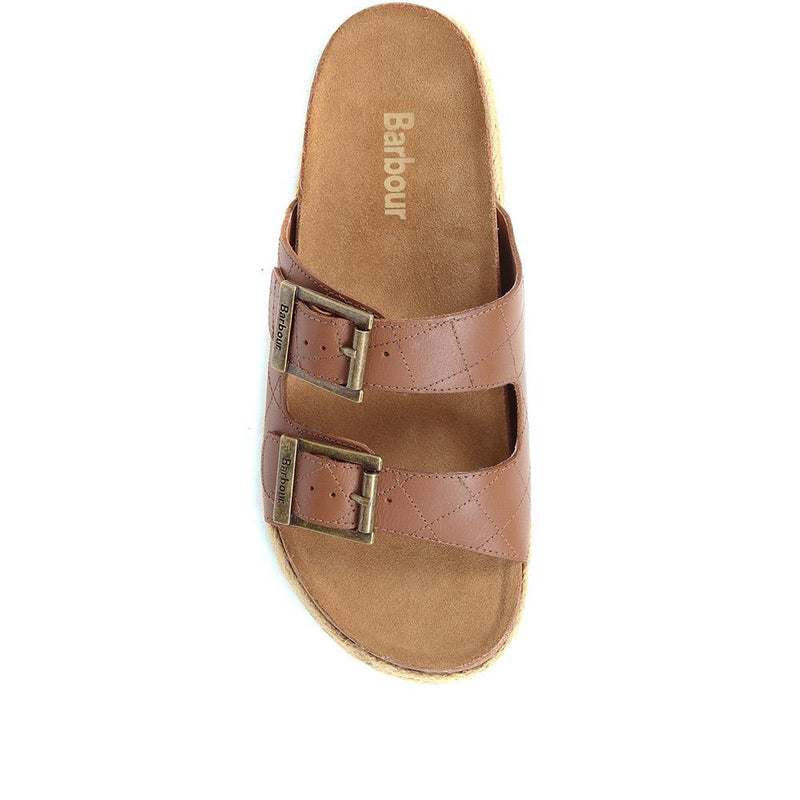 Pamela Leather Mule Sandals - BARBR37509 / 323 660