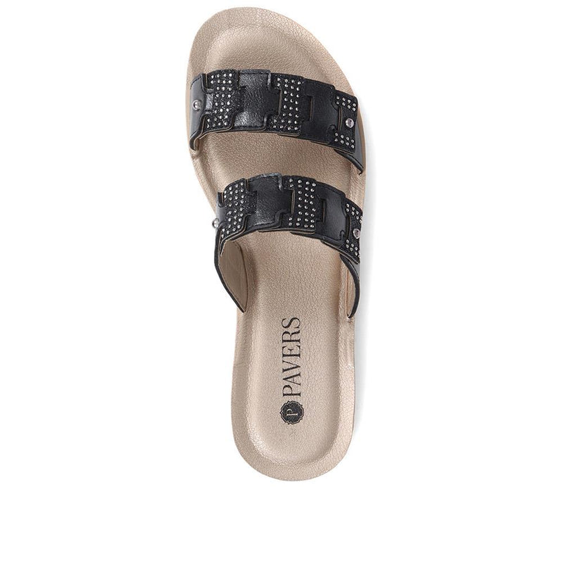 Two Strap Mule Sandals - INB37035 / 323 595
