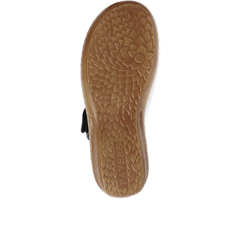 Adjustable Mule Sandals - WBINS37026 / 323 334