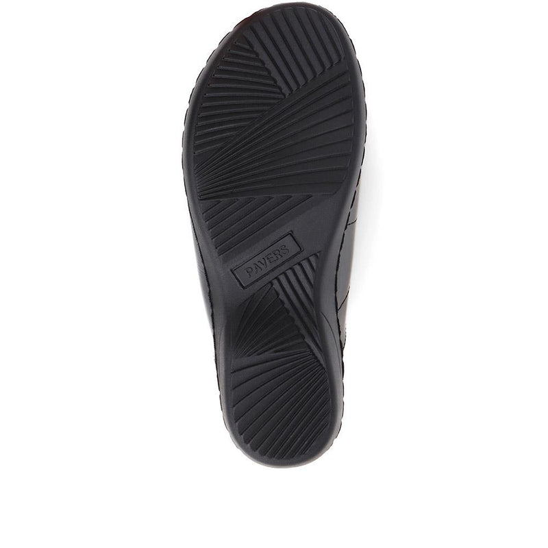 Fully Adjustable Mule Sandals - WBINS37005 / 323 332