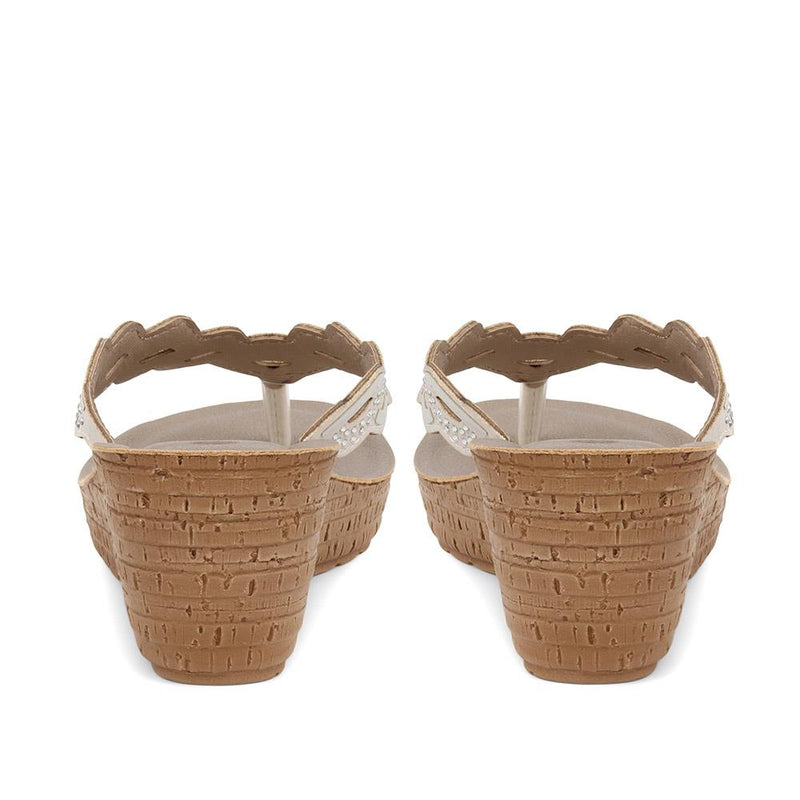 Toe Post Wedge Sandals - INB37045 / 323 615