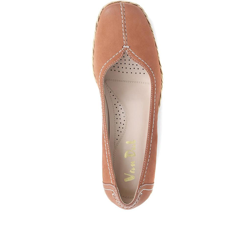 Leather Espadrilles - VAN37524 / 323 974