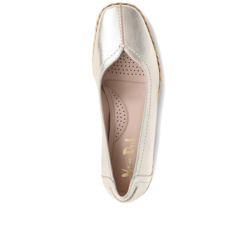 Leather Espadrilles - VAN37524 / 323 974