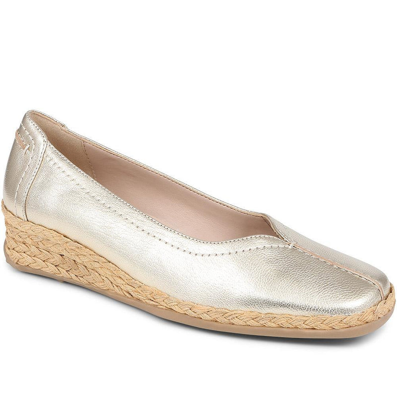 Leather Espadrilles - VAN37524 / 323 974