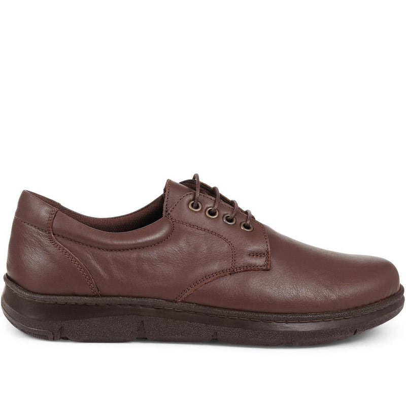 Leather Lace-Up Shoes - LUCK36001 / 324 017