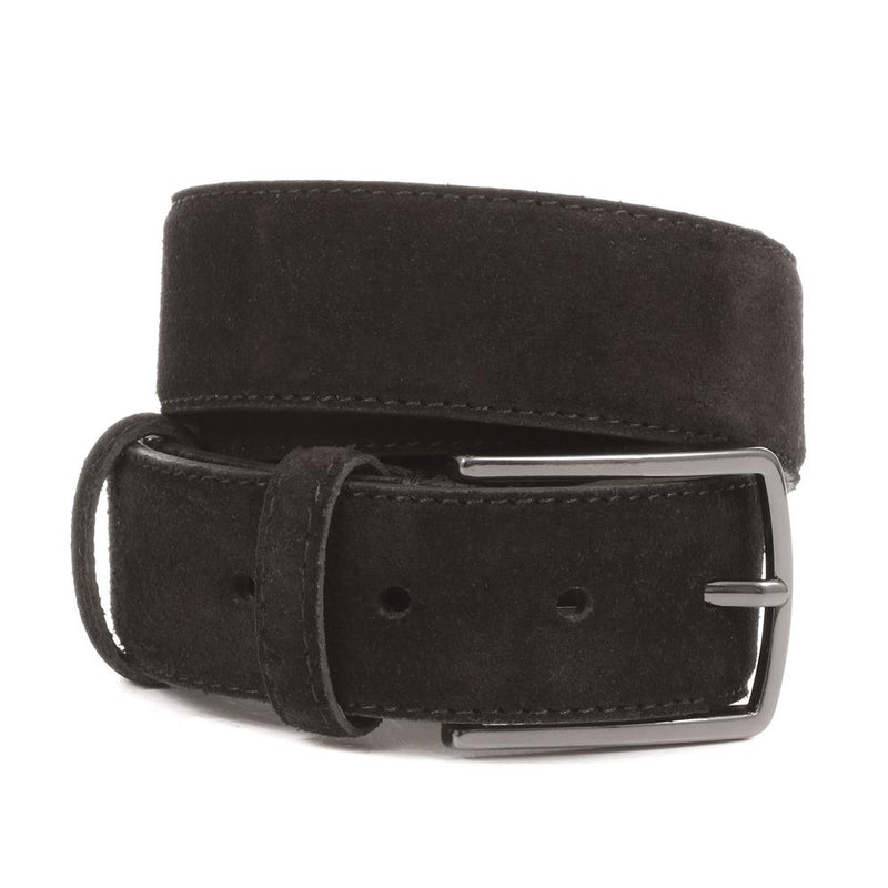 Upney Men's Suede Leather Belt - UPNEY / 321 982