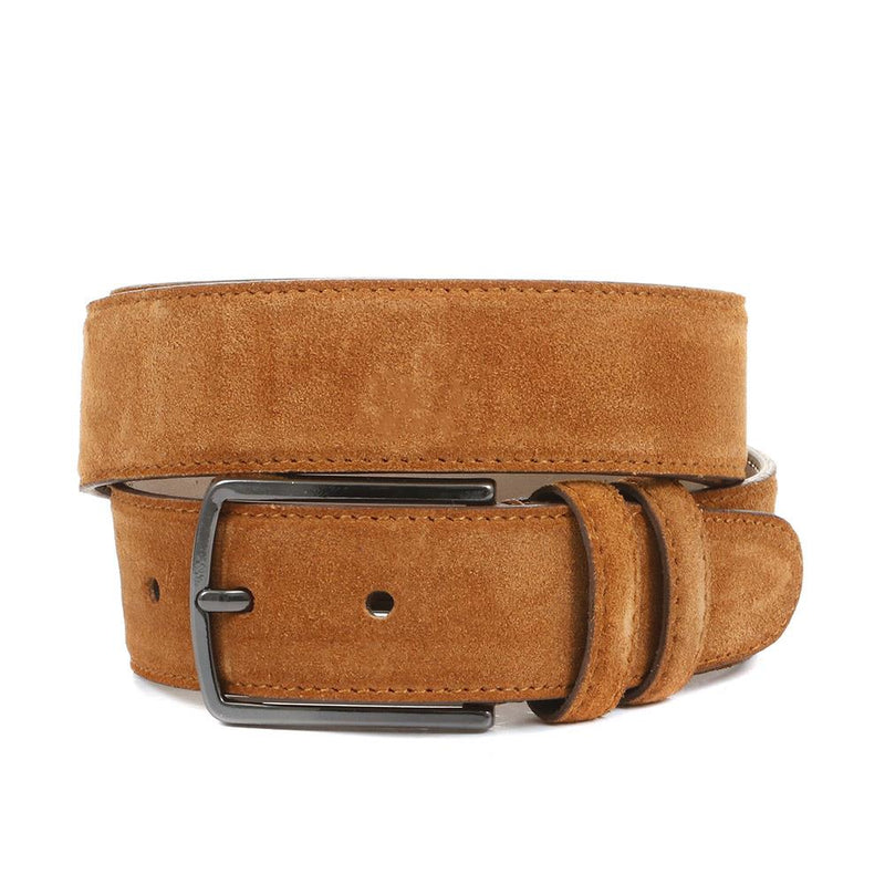 Upney Men's Suede Leather Belt - UPNEY / 321 982