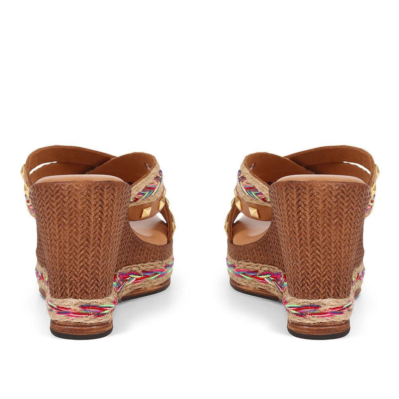 Embellished Wedge Sandals - BELDAZ37001 / 323 945