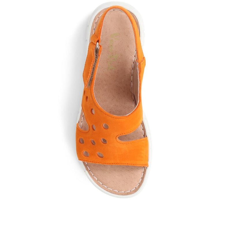 Leather Platform Sandals - VAN37507 / 323 784
