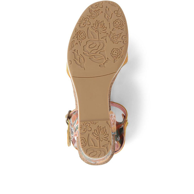 Embellished Wedge Sandals - VITA37502 / 323 582