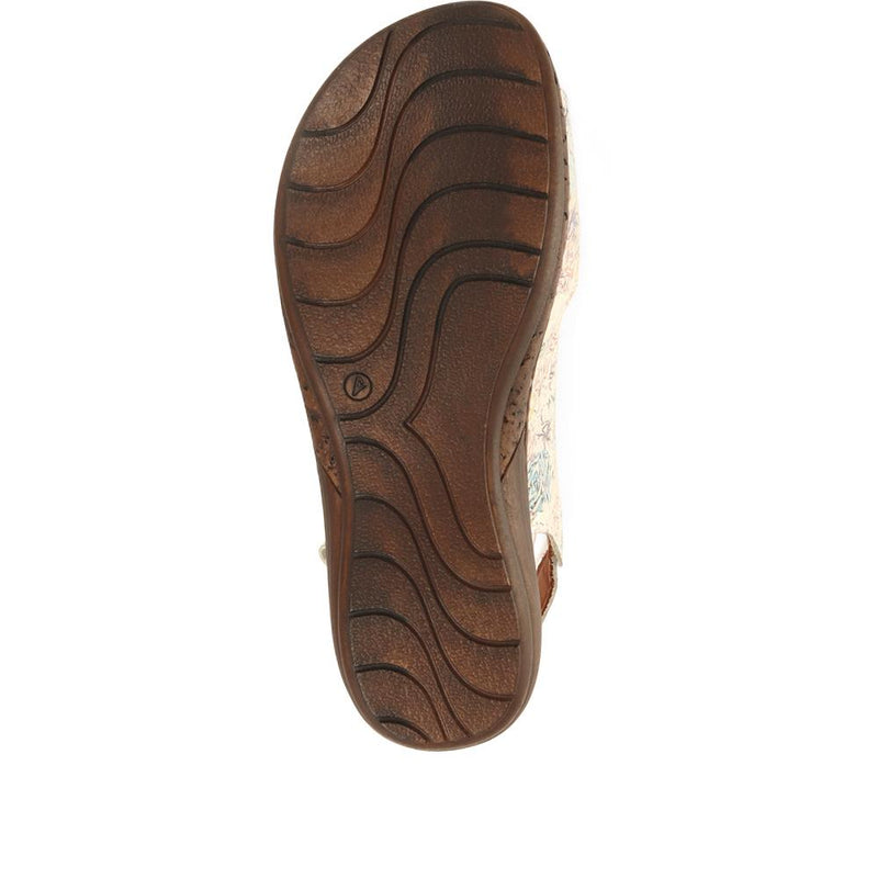 Fully Adjustable Leather Sandals - KAP35009 / 322 210
