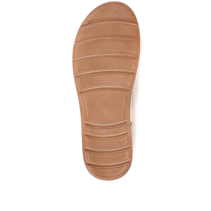 Leather Slingback Sandals - MKOC33001 / 320 060