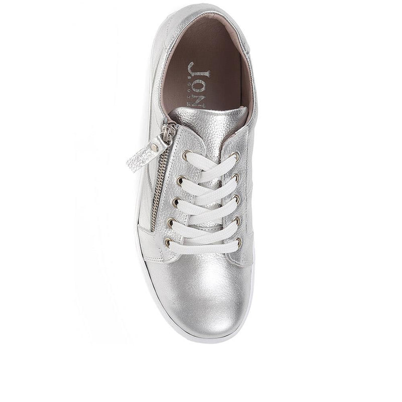 Padova Leather Lace-Up Trainers - PADOVA / 320 235