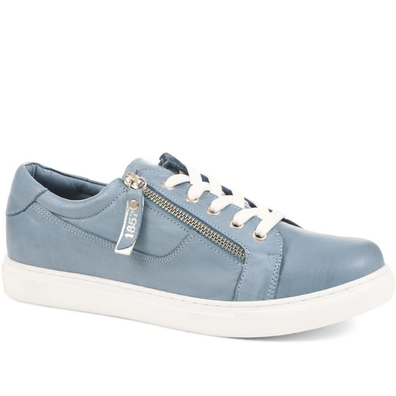 Padova Leather Lace-Up Trainers - PADOVA / 320 235