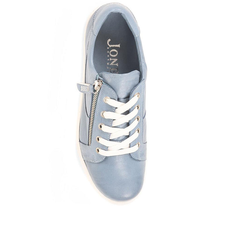 Padova Leather Lace-Up Trainers - PADOVA / 320 235