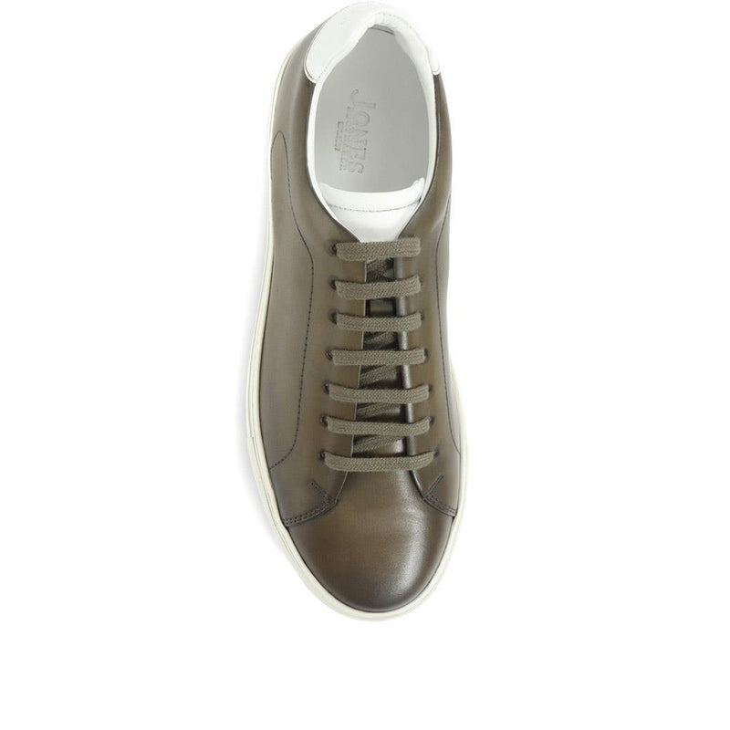 Singapore Leather Lace-Up Trainers - SINGAPORE / 322 065