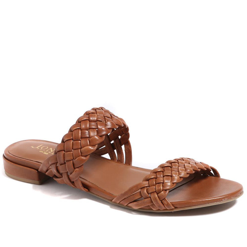 Madena Leather Mule Sandals - MADENA / 323 882