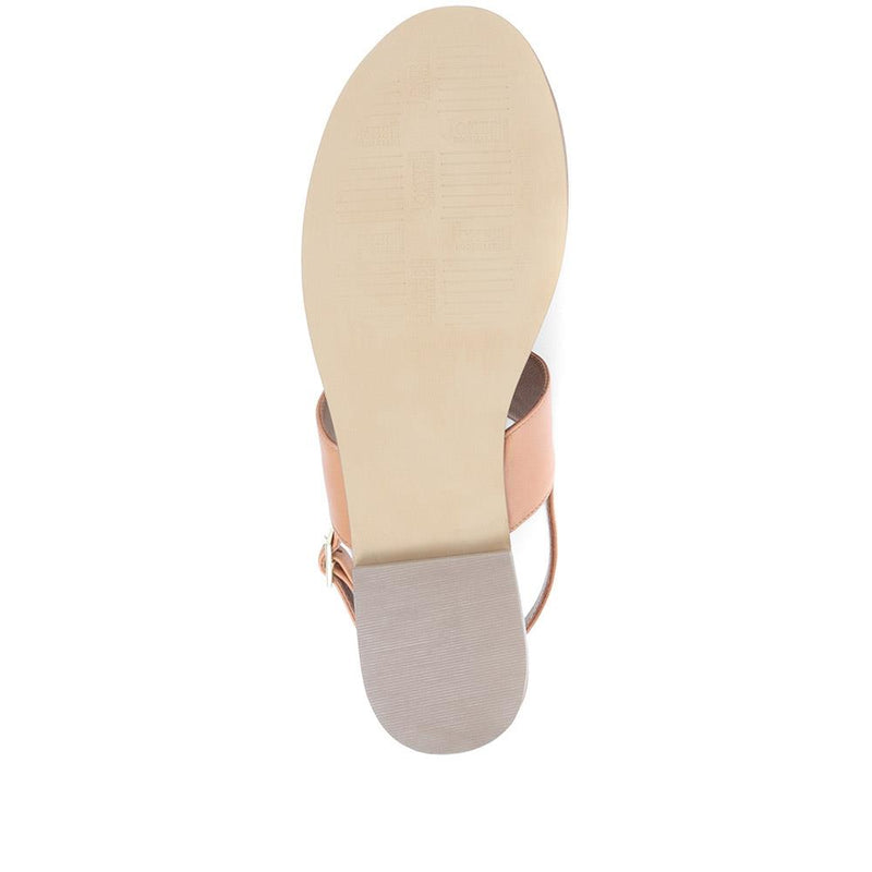 Lizabeth Leather Thong Sandals - LIZABETH / 323 350