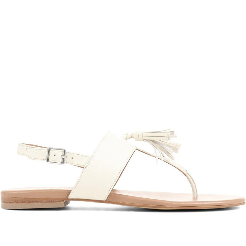 Lizabeth Leather Thong Sandals - LIZABETH / 323 350